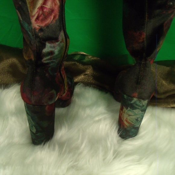 Madden Girl Knee High Velvet Boot - Picture 3 of 7